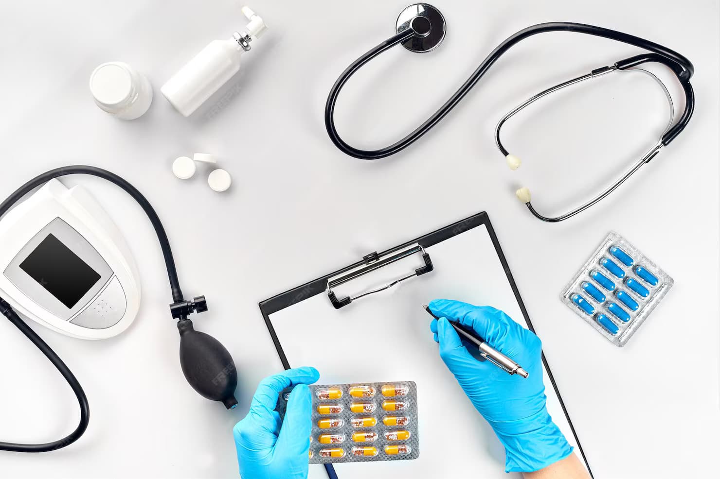 Healthcare banner background